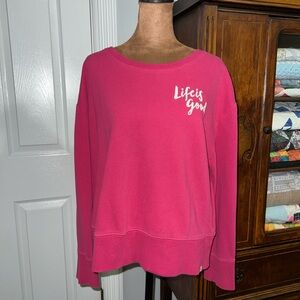 Life Is Good Vibrant Pink Apparel